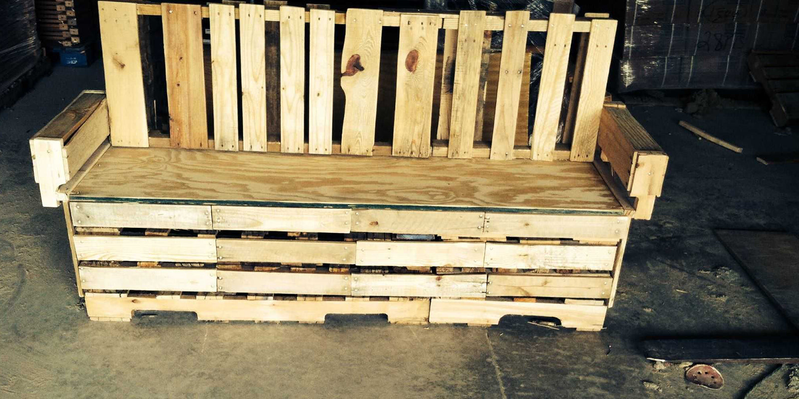 SAVING MONEY THROUGH RECYCLING PALLETS